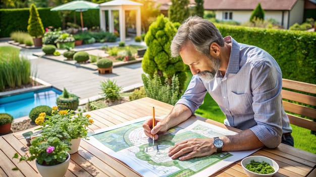 landscape design, garden planning, outdoor space, professional design